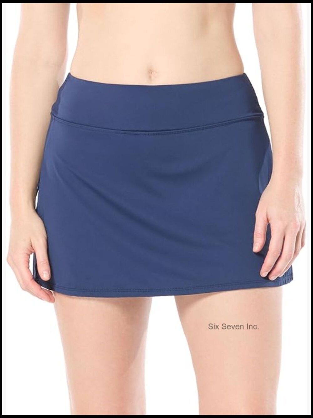 Multi-Sport Swim Skort with UPF50, Zippered Pocket, 4-Way Stretch